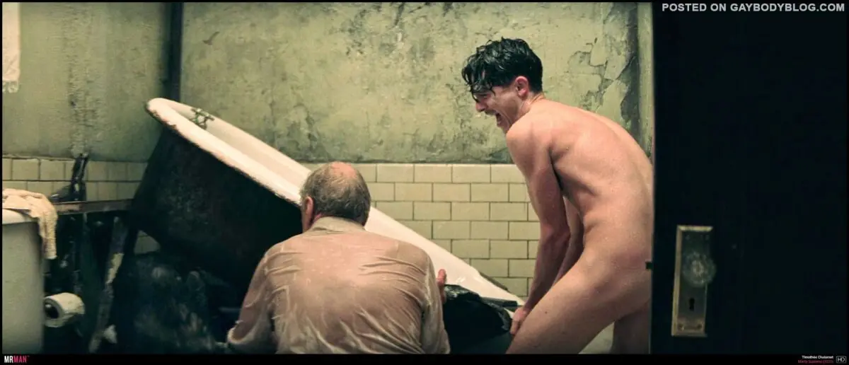 Timothee Chalamet Bathtub