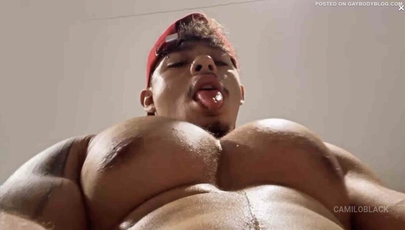 Big Muscle Cam Guy Camilo Black 3
