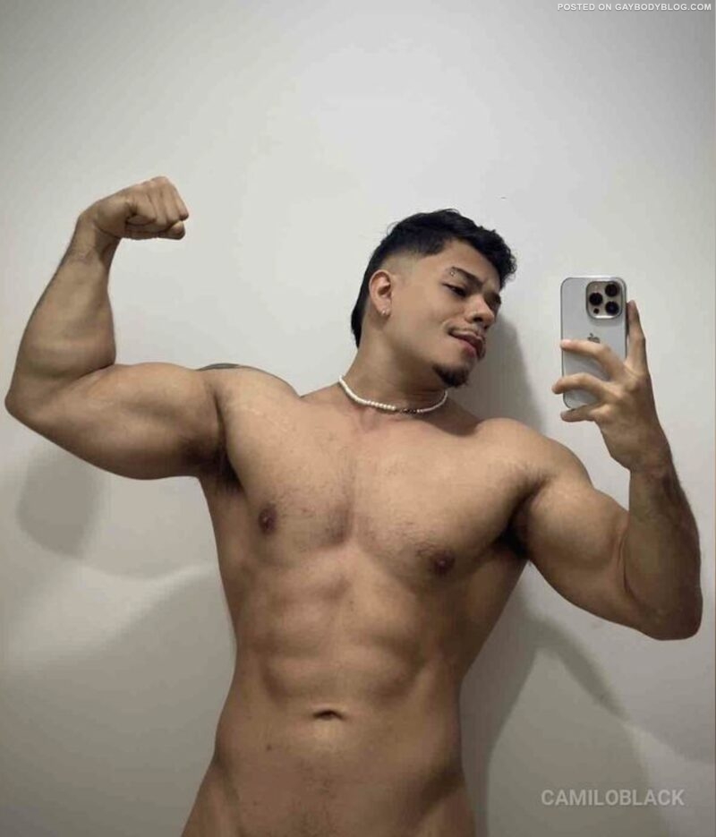 Big Muscle Cam Guy Camilo Black 4