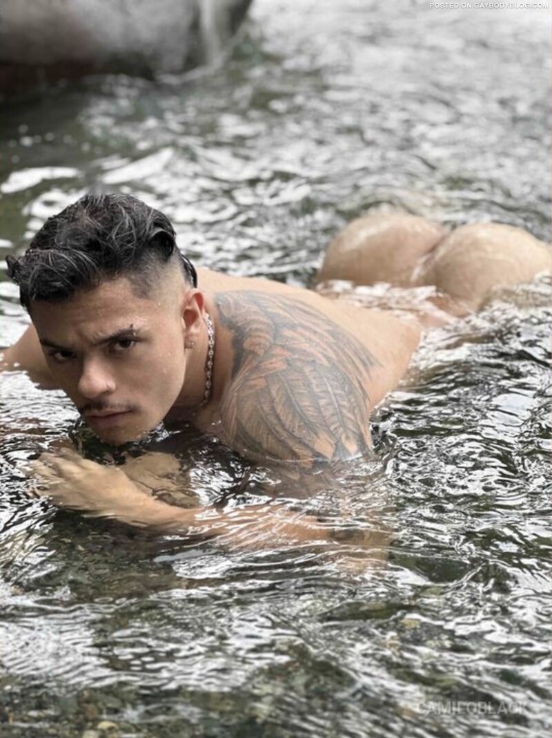 Big Muscle Cam Guy Camilo Black 5