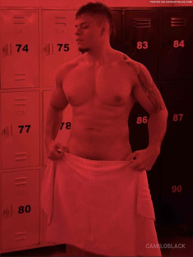 Big Muscle Cam Guy Camilo Black 7