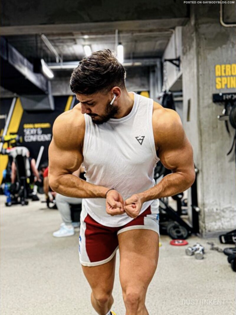 Hung Muscle Cam Guy Dustiin Kent 4