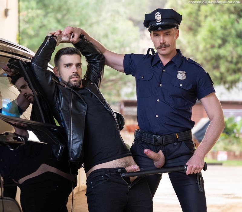 Manuel Capri Gets Raw Cop Cock 2