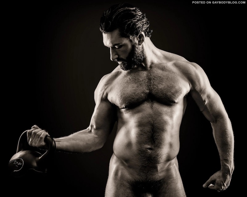 Hairy Hunk Model Christopher Maldarella 2