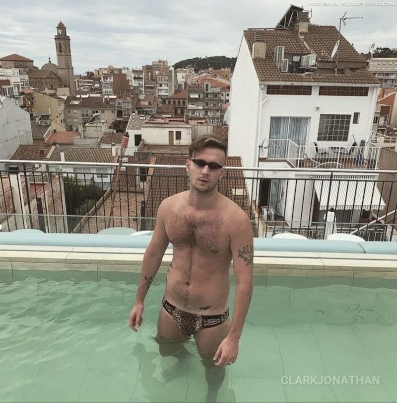 Handsome European Cam Guy Clark Jonathan 1