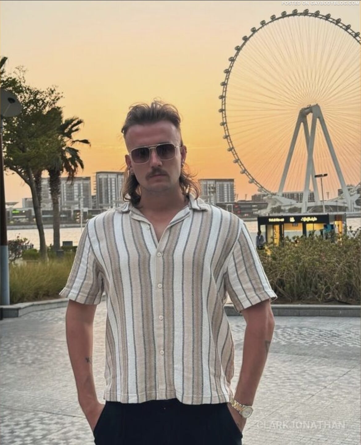 Handsome European Cam Guy Clark Jonathan 6