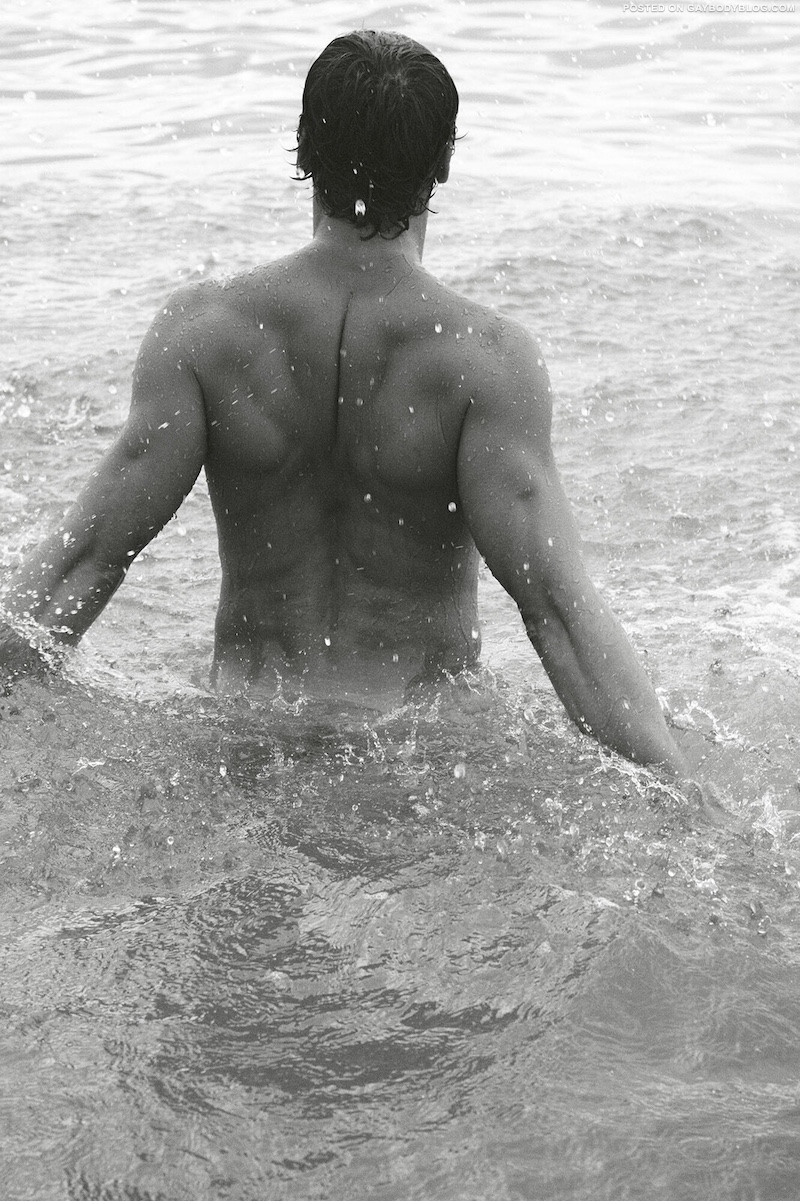 Nude Beach Hunk Marino 6
