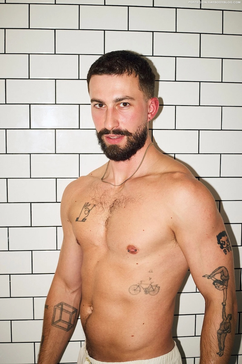 Sexy Bearded Hunk Mateusz Teases 1