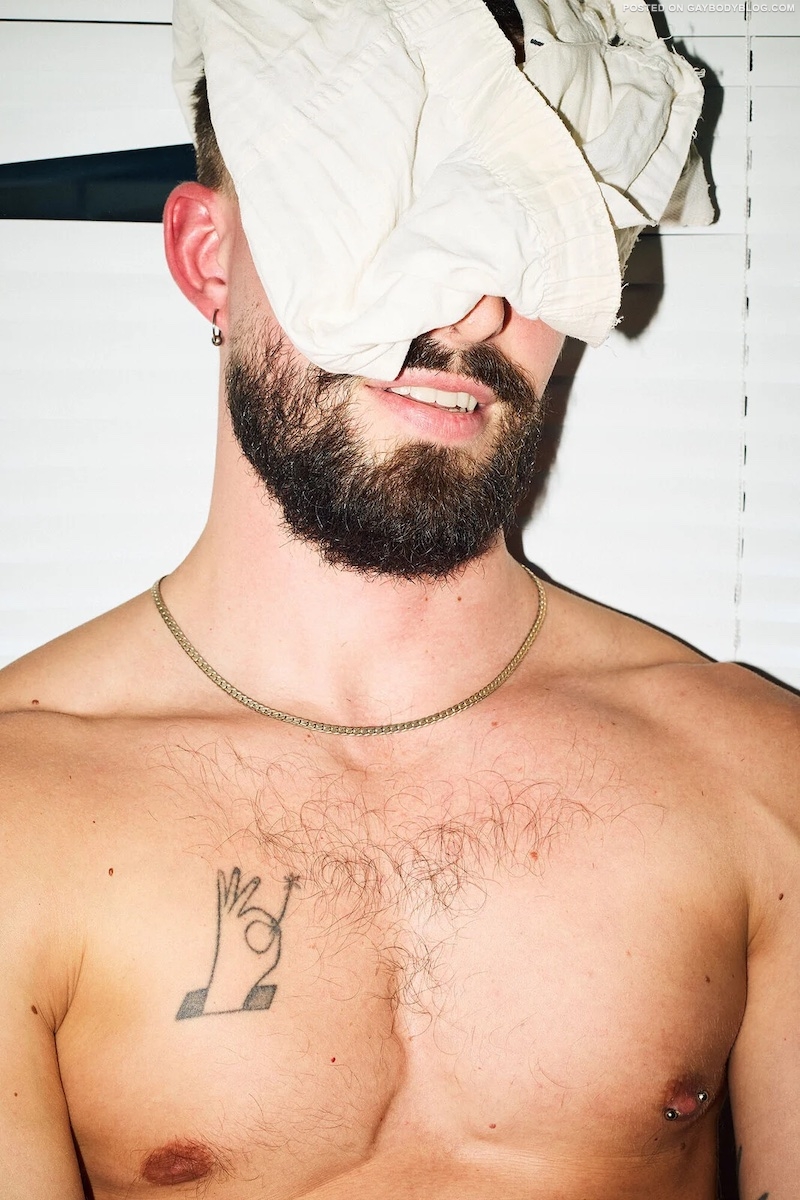 Sexy Bearded Hunk Mateusz Teases 4