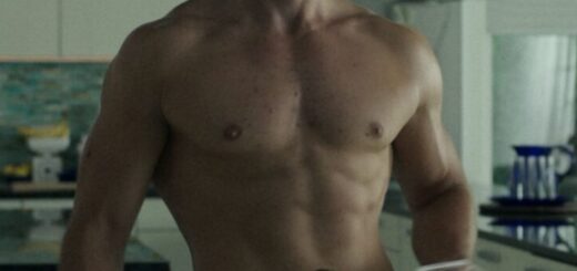 Taron Egerton Shirtless