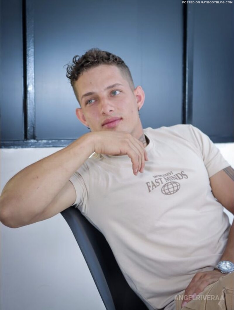 Blue Eyed Cam Boy Angel Riveraa 1