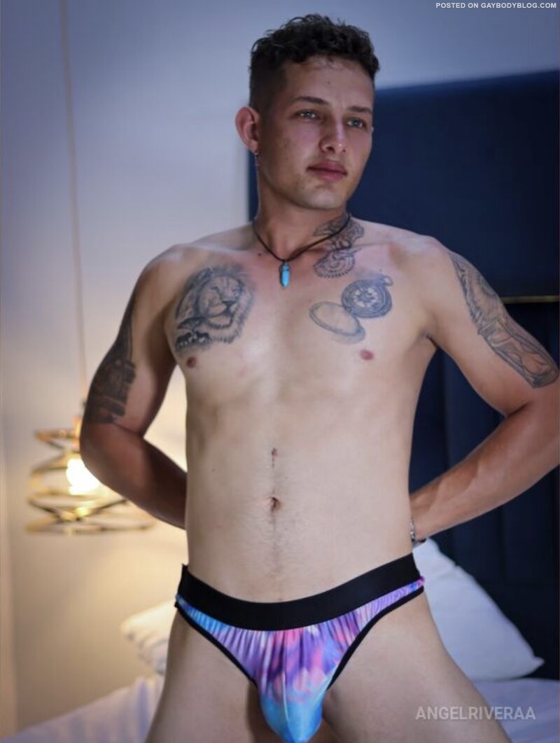 Blue Eyed Cam Boy Angel Riveraa 6