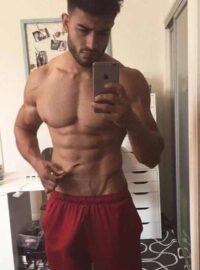Sam Asghari cock bulge 4