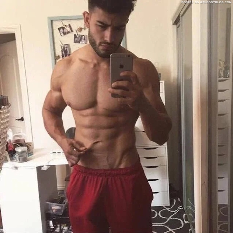 Sam Asghari cock bulge 4
