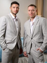 Suited Hunks fuck 1