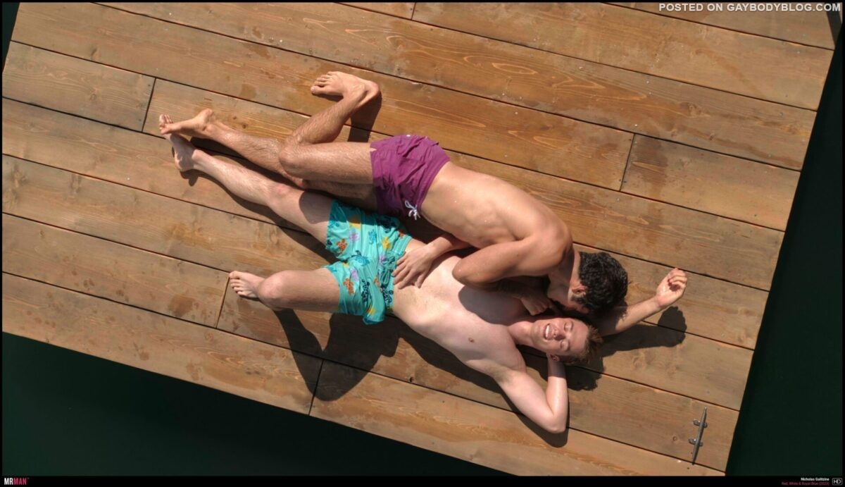 Nicholas Galitzine shirtless