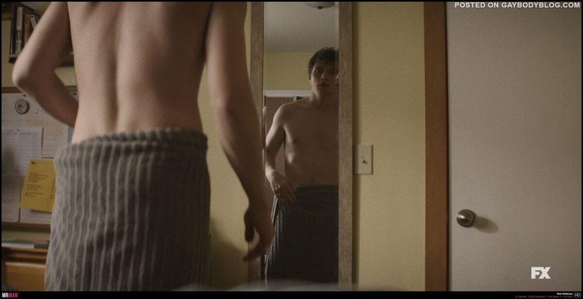 Nick Robinson Shirtless