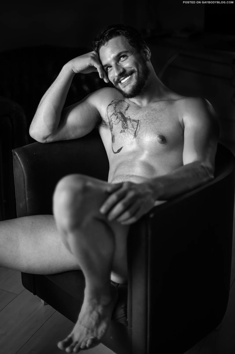 Model And Porn Hunk Samuel Hodecker Naked 1