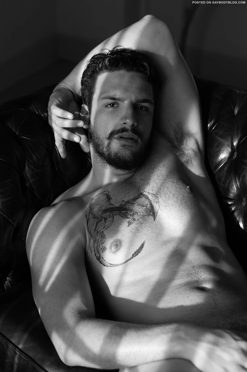 Model And Porn Hunk Samuel Hodecker Naked 3