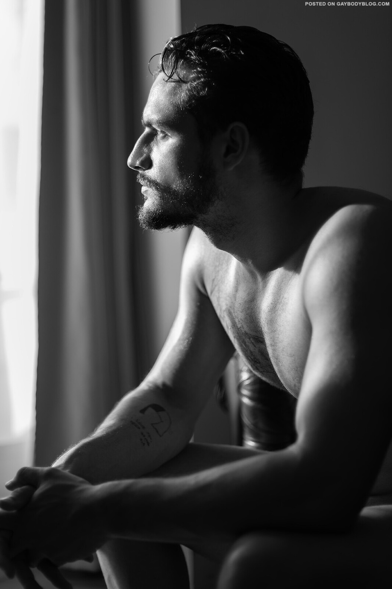 Model And Porn Hunk Samuel Hodecker Naked 6