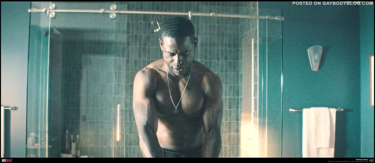 Sterling K. Brown Shirtless