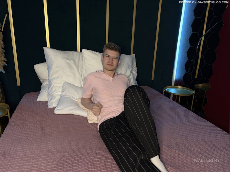 Meet Shy Cam Boy Walter Fry 1