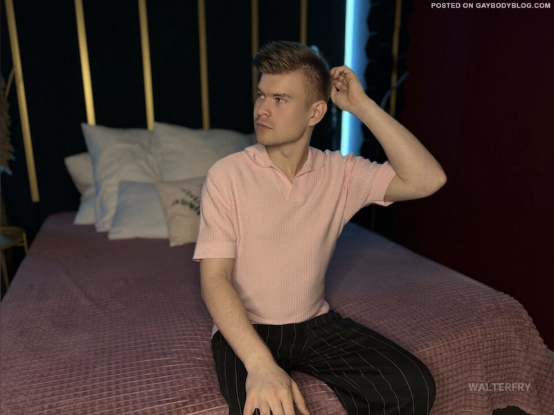 Meet Shy Cam Boy Walter Fry 2
