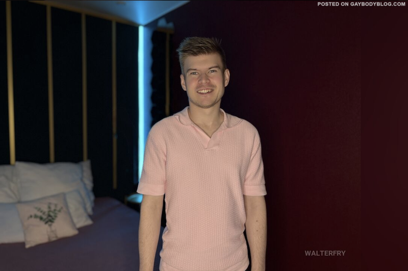 Meet Shy Cam Boy Walter Fry 5