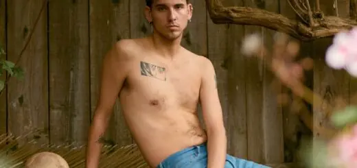 Bomanko in a twink jack off shoot 2