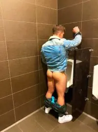 URINAL MEN CRUISING FOR COCK 9