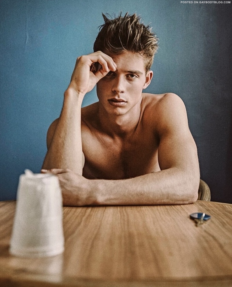 Sexy Teasing Twunk Model Leif Erik Offerdahl 6
